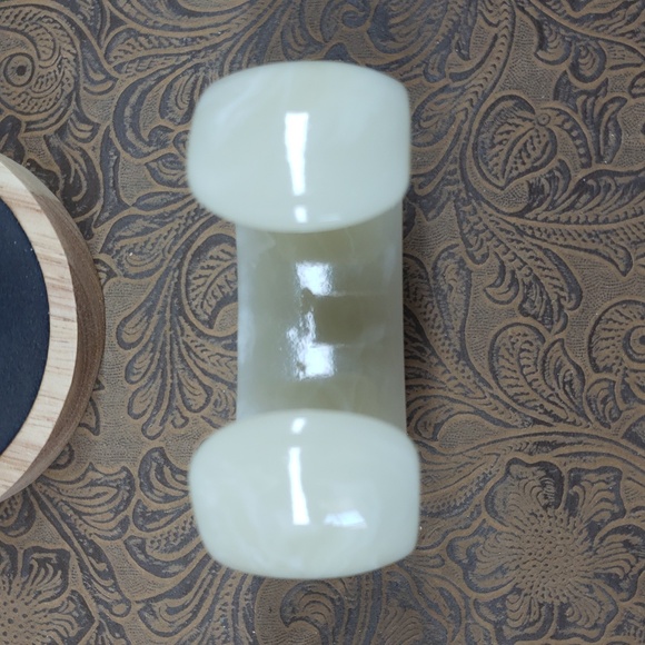 Vintage Super Chunky Lucite Faux Agate Cuff Bracelet - Picture 5 of 7